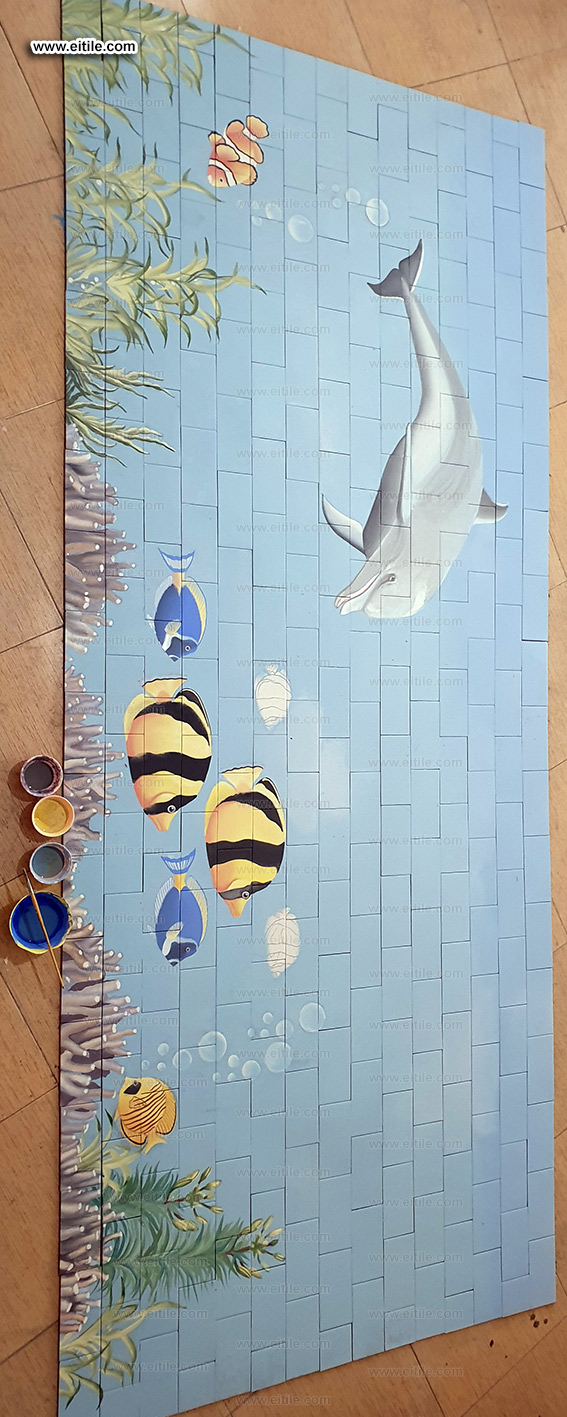 Handmade swimming pool tiles, www.eitile.com