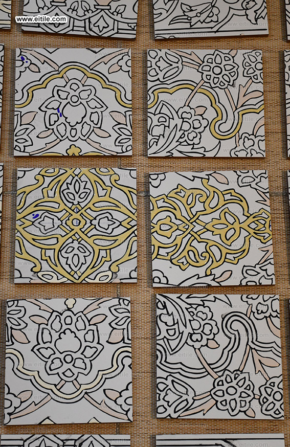 Floor handmade rug design ceramic panel supplier, www.eitile.com