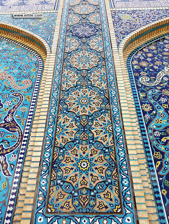 Iranian Persian handmade mosaic tiles, www.eitile.com