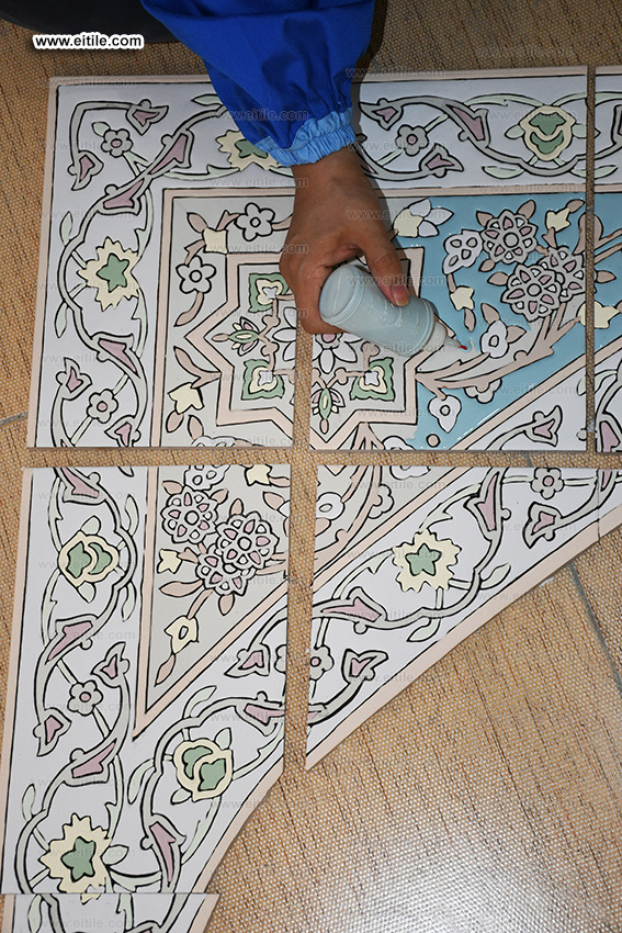 Persian custom made tile supplier, www.eitile.com