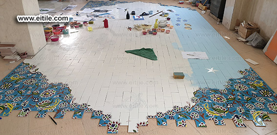 Swimming pool floor ceramic, www.eitile.com Swimming pool floor ceramic, www.eitile.com
