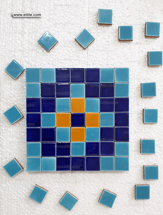 Handmade seven color Moagheli tiles, www.eitile.com