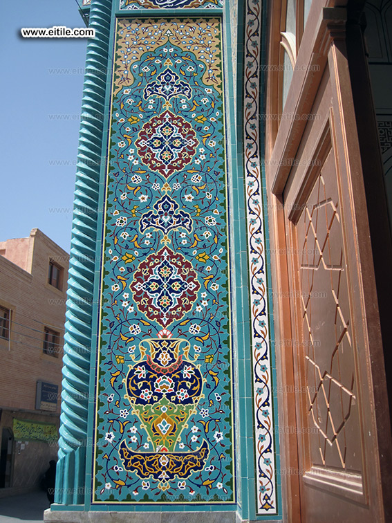 Mosque Exterior Tile Decoration, www.eitile.com