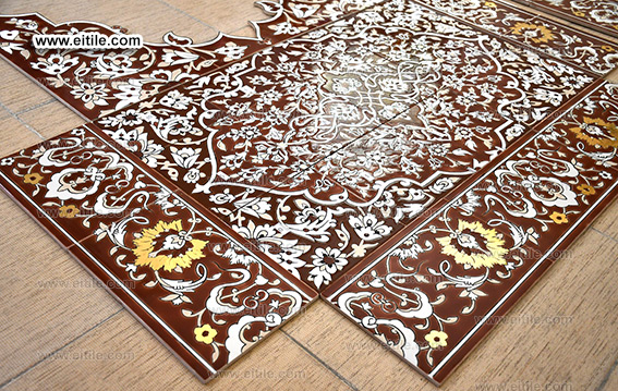 Washbasin handmade tile supplier, www.eitile.com