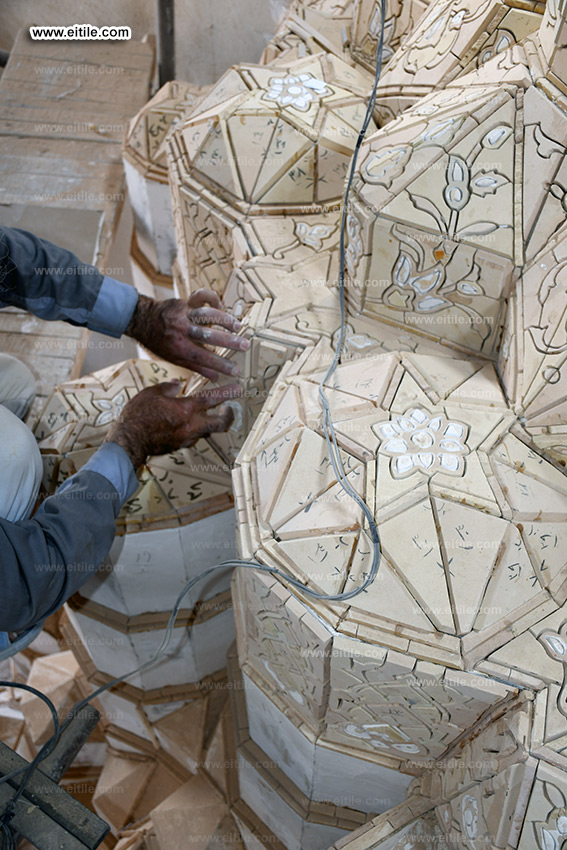 Muqarnas tile supplier, www.eitile.com
