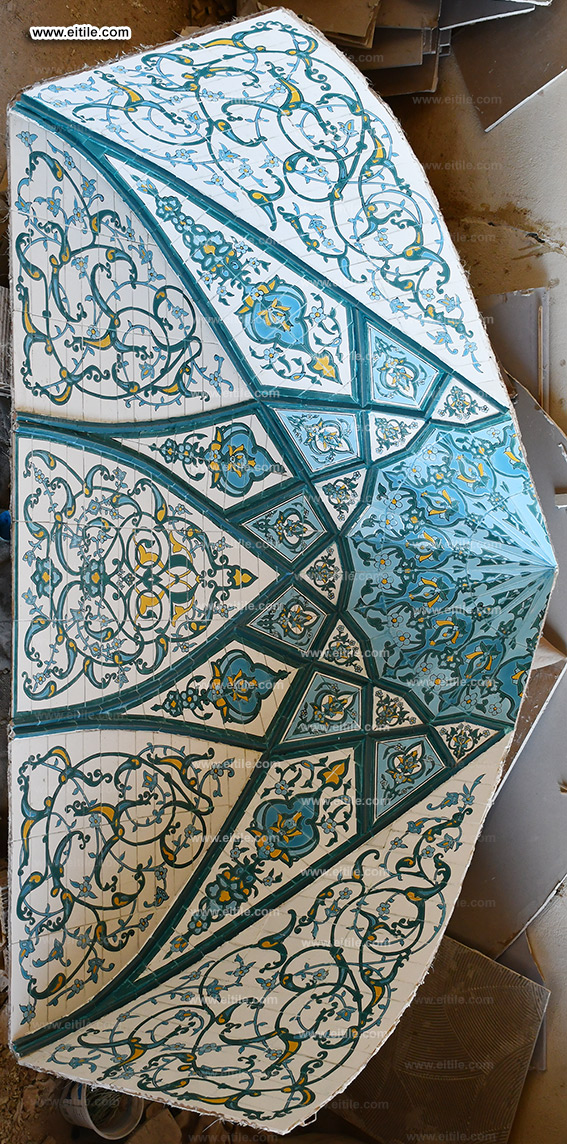 Islamic tiles supplier for Mosque Mihrab, www.eitile.com