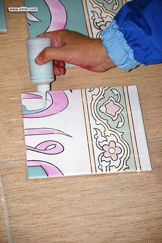 Custom-made calligraphy tile supplier, www.eitile.com