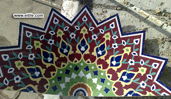 Muqarnas tile panels for Mosque decoration, www.eitile.com