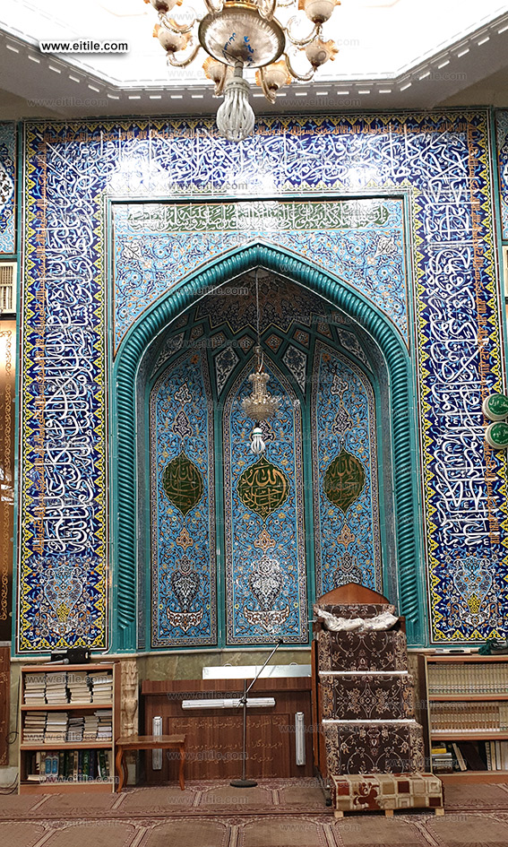 Persian mosque blue tile manufacturer, www.eitile.com