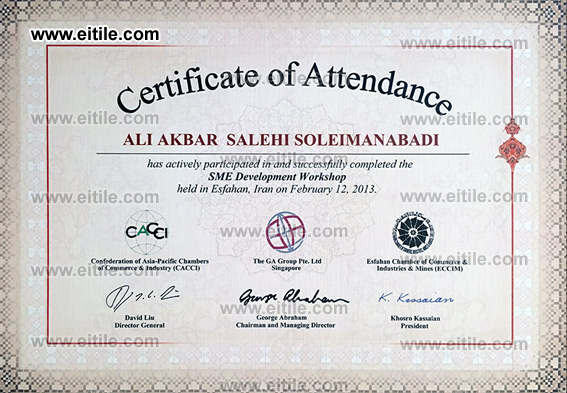 SME Certification, www.eitile.com
