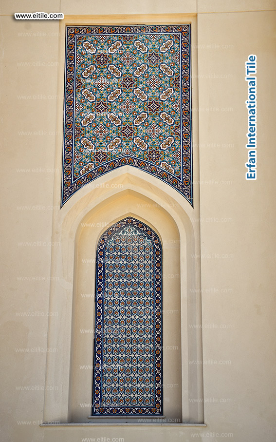 Oman, Sohar Sultan Qaboos mosque tile repair work, www.eitile.com Oman, Sohar Sultan Qaboos mosque tile repair work, www.eitile.com