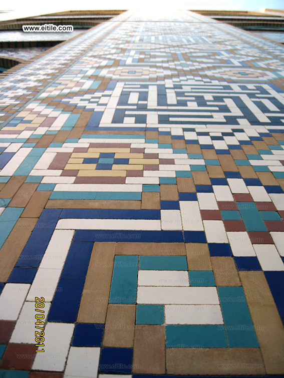 Moagheli mosaic tile, mosque decoration, www.eitile.com