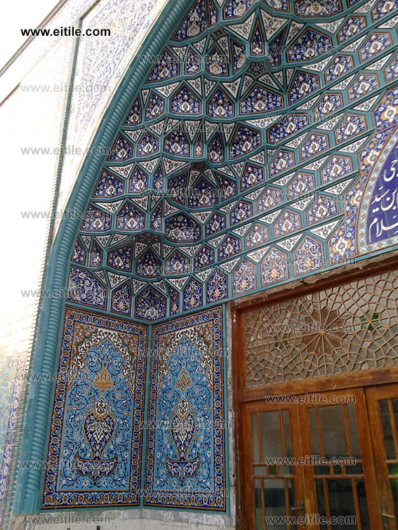 Iran, Isfahan, Khur Hoseiniyeh, Iranian Mosque Tile Supplier, www.eitile.com
