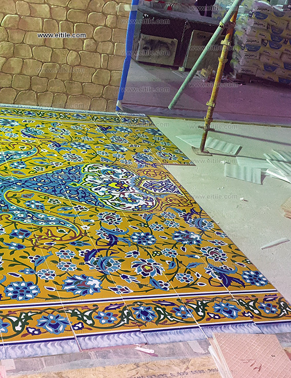 Carpet tile project in Qatar Doha, www.eitile.com