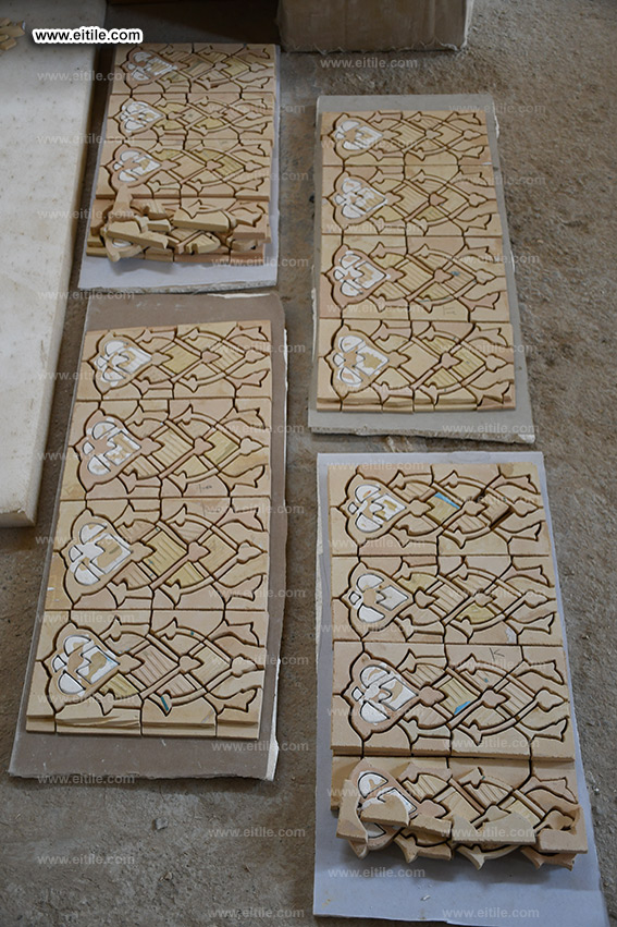 Islamic tile supplier for mosque of Mohammad Ali in Eydhafushi zone of Maldives, www.eitile.com