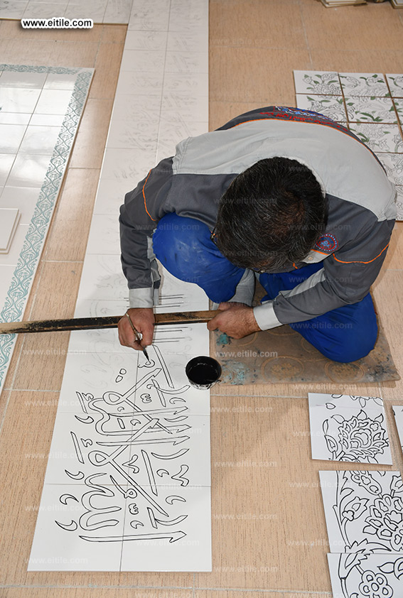 Worldwide calligraphy tile supplier, www.eitile.com 