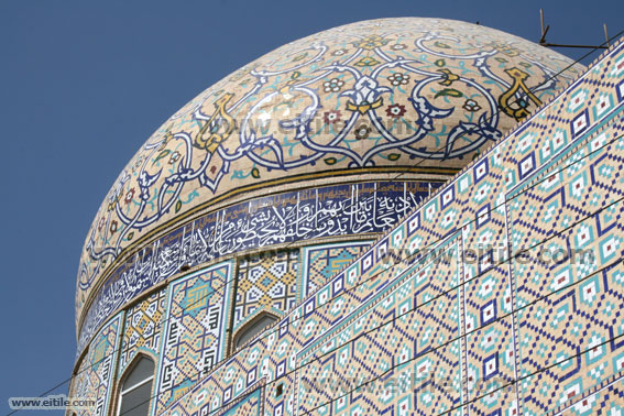 Ceramic tile for Mosque Dome, Erfan International Tile Company