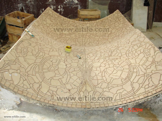 Ceramic Tiles for Mosque Dome, Erfan International Tile Company