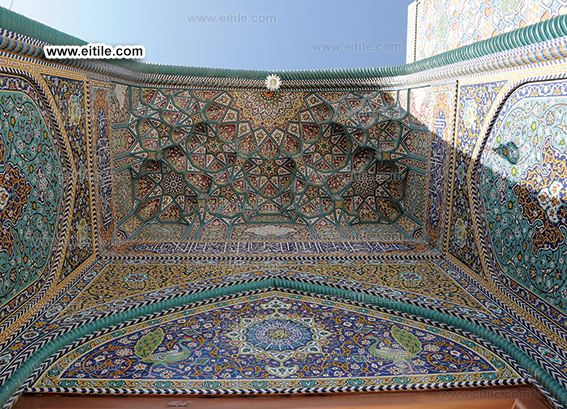 Muqarnas tile panels for Mosque decoration, www.eitile.com Muqarnas tile panels for Mosque decoration, www.eitile.com