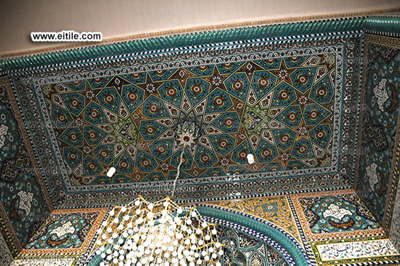 Iranian mosque tile decoration, www.eitile.com