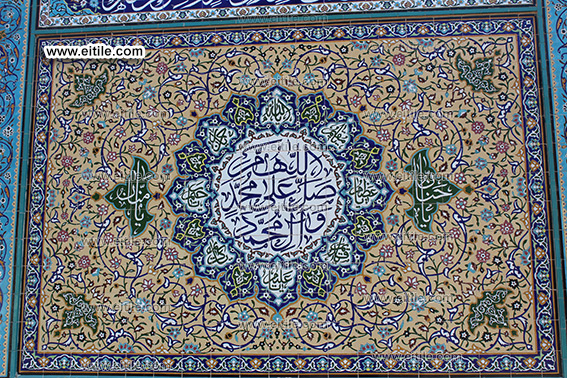 Iranian handmade seven color tiles, www.eitile.com