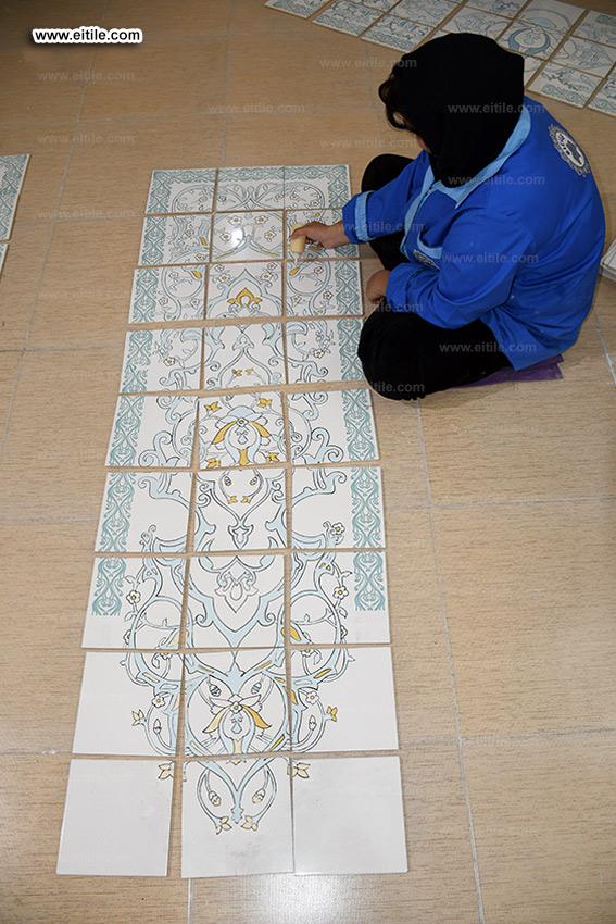 Islamic tile supplier for Mohammad Ali Mosque at Maldives, www.eitile.com