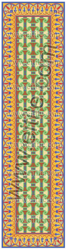 Seven Color Ceramic Tile Panel for Egypt, www.eitile.com