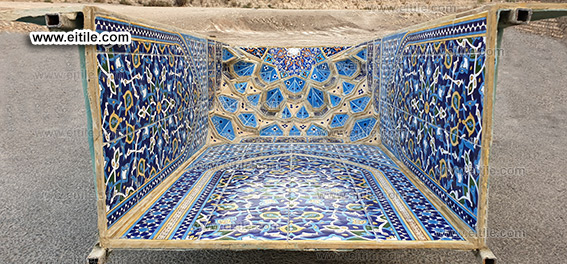 Muqarnas tile panel for interior decoration, www.eitile.com