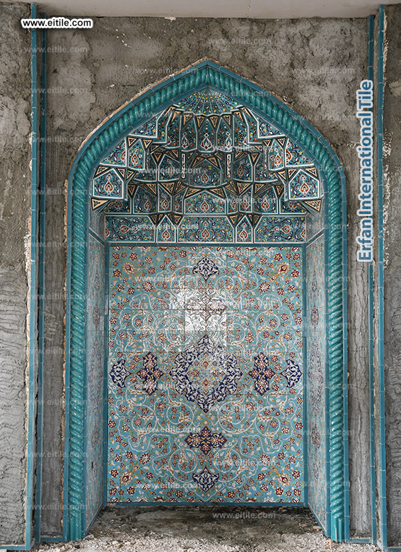 Supplier of ceramic rope tiles for Islamic decoration, www.eitile.com