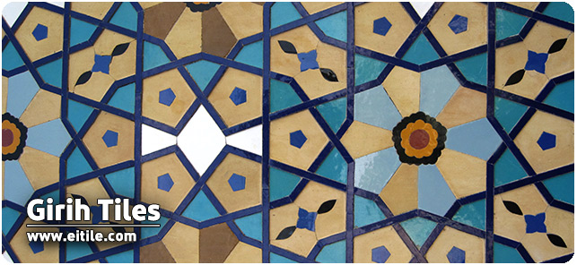 Persian Girih (mosaic) tiles, www.eitile.com
