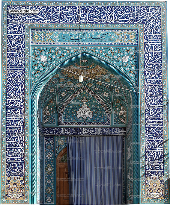 Mosque entrance door tile supplier, www.eitile.com