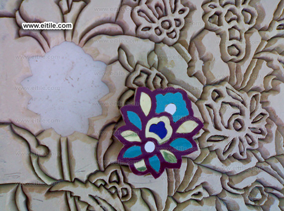 Persian handmade mosaic tile, www.eitile.com