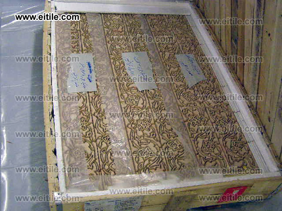 Handmade tile packaging, www.eitile.com