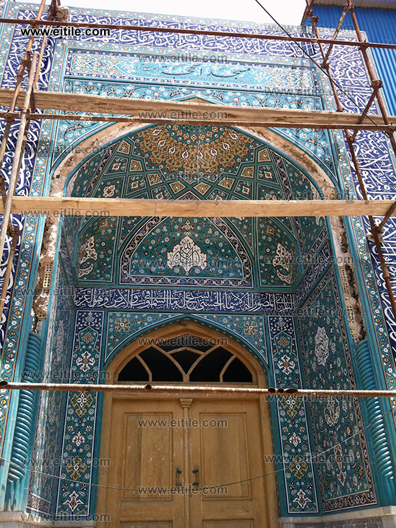 Mosque Ceramic Rope Tile Decoration, www.eitile.com