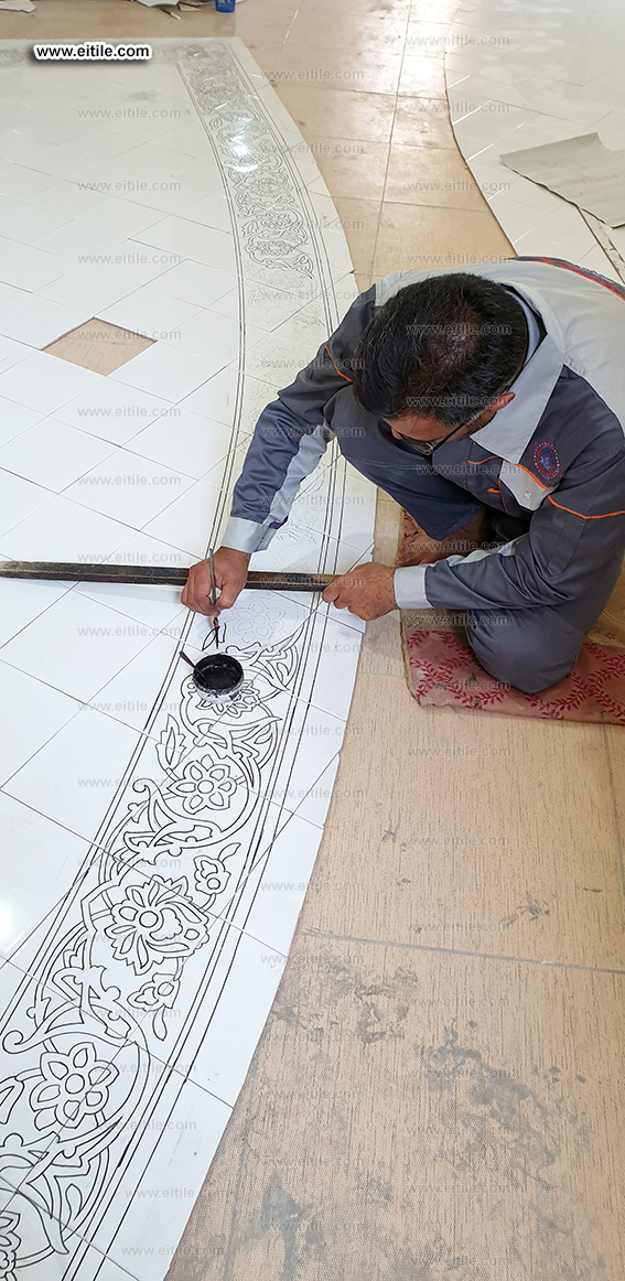 Persian mosque tiles, www.eitile.com