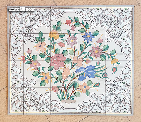 Iranian persian handmade tile frames, www.eitile.com