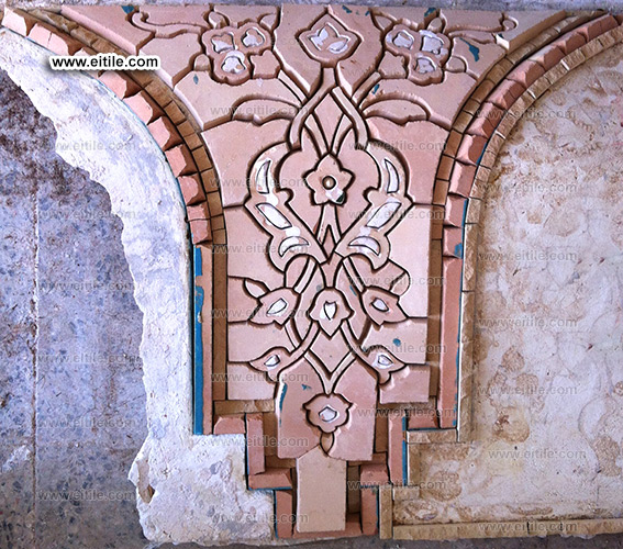 Persian Muqarnas tiles for mosque decoration, www.eitile.com Persian Muqarnas tiles for mosque decoration, www.eitile.com