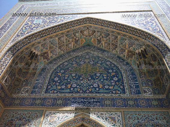 Islamic handmade Muqarnas tiles, www.eitile.com