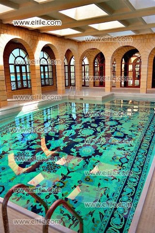 Swimming Pool Special Ceramic Tile Decoration Erfan International