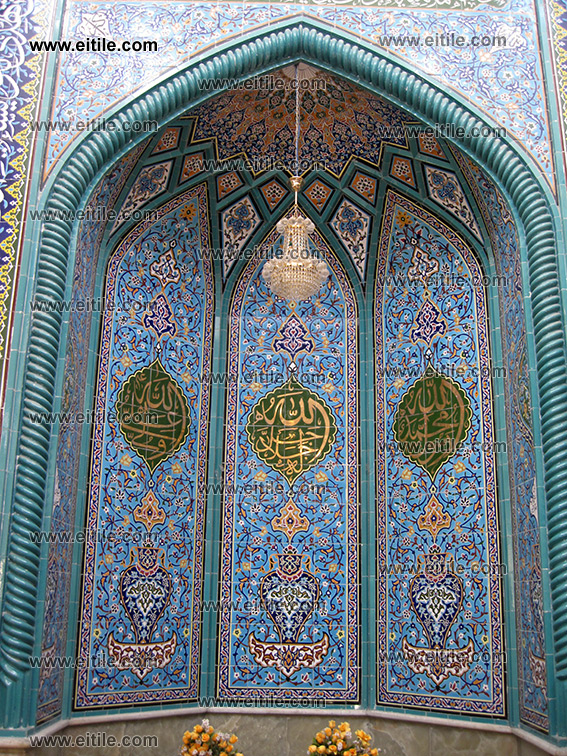 Mosque Mihrab Tile Decoration, www.eitile.com