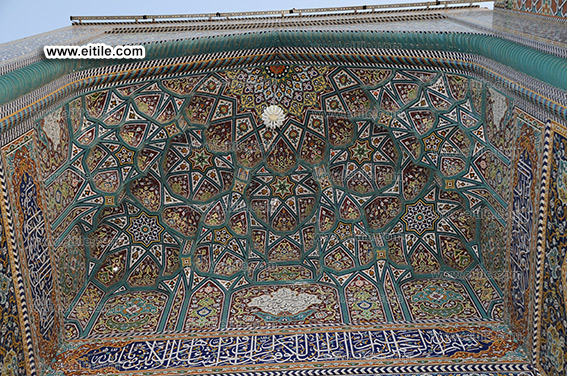 Muqarnas tile panels for Mosque decoration, www.eitile.com Muqarnas tile panels for Mosque decoration, www.eitile.com