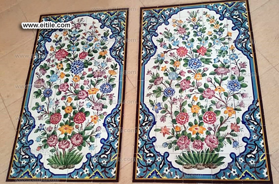 Iranian persian handmade tiles, www.eitile.com