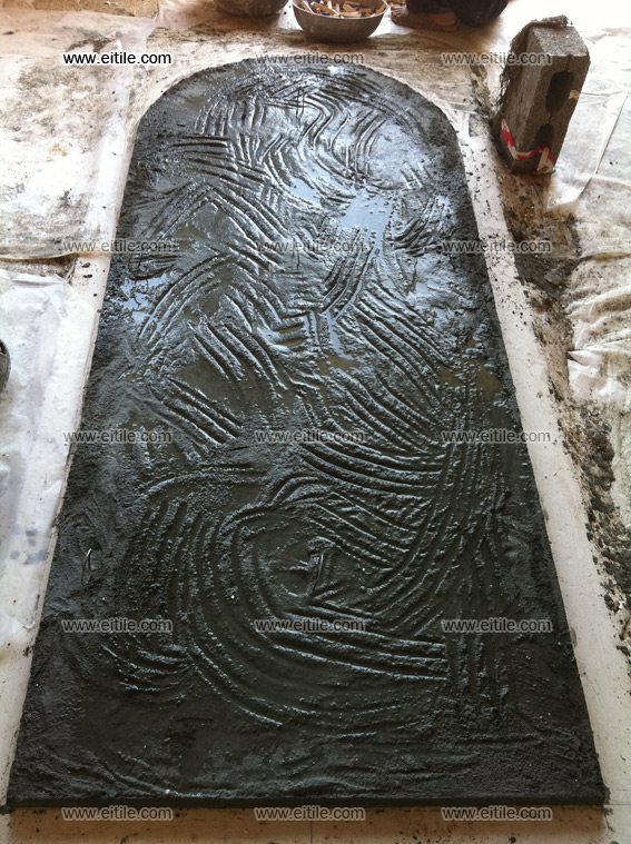 Handmade tile panel work processes, www.eitile.com