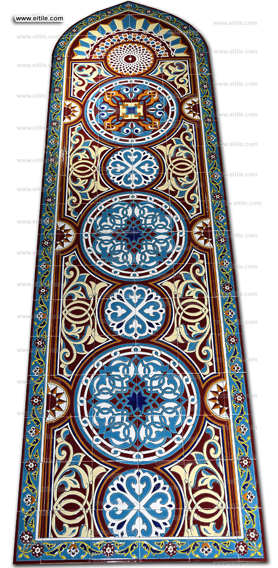 Handmade Islamic tile complex, www.eitile.com