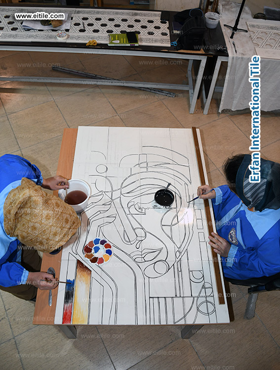 Geometric Cubist patterns crafted with traditional ceramic beauty. www.eitile.com Geometric Cubist patterns crafted with traditional ceramic beauty. www.eitile.com