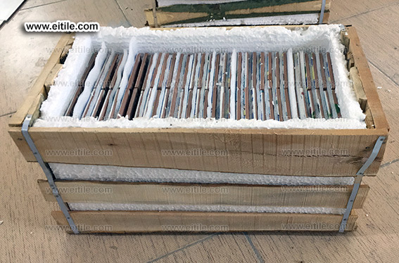 Wooden boxes for tile transportation, www.eitile.com Wooden boxes for tile transportation, www.eitile.com