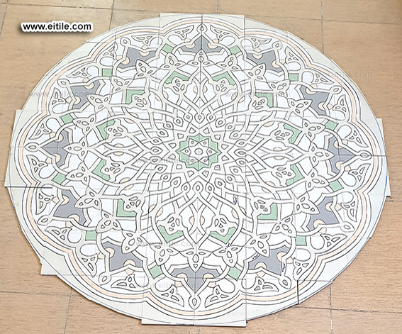 Handmade tile panel supplier, www.eitile.com