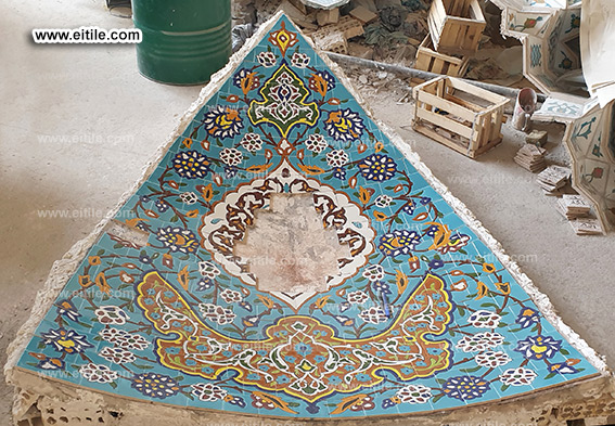 Mosque dome tile supplier, www.eitile.com