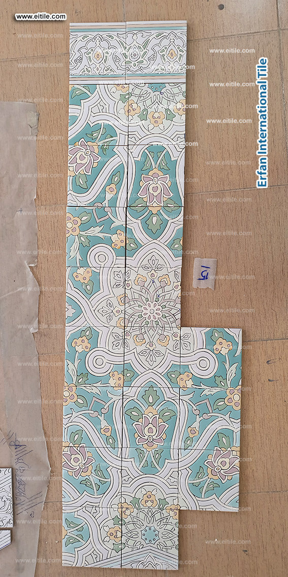 Decorative Tile Renewal in Sohar’s Landmark Mosque, www.eitile.com Decorative Tile Renewal in Sohar’s Landmark Mosque, www.eitile.com