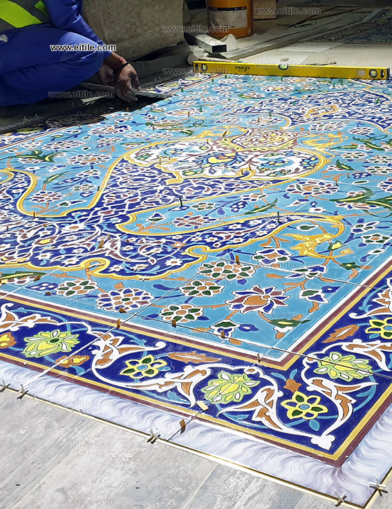 Carpet tile project in Qatar Doha, www.eitile.com